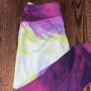 Rebook pants colors neon - green purple
